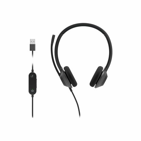 DOOMSDAY 322 Wired Dual Carbon Headset, Black DO2929408